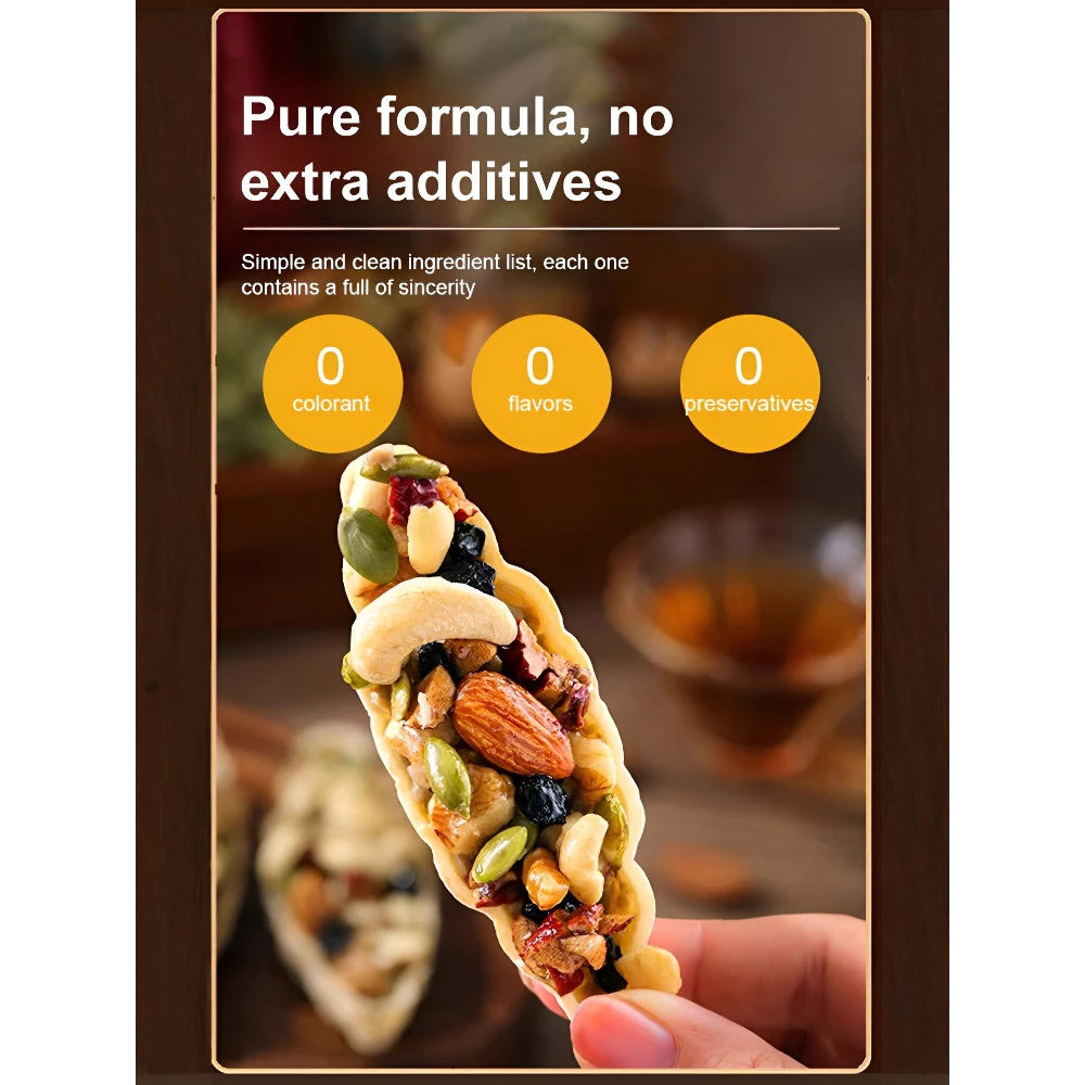 0 Added/0 Sucrose - Astragalus, Codonopsis, Babao, Nuts and Boat Tart