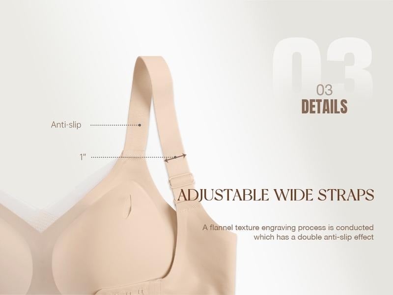 Women Wireless V-Neck Mesh Bralette