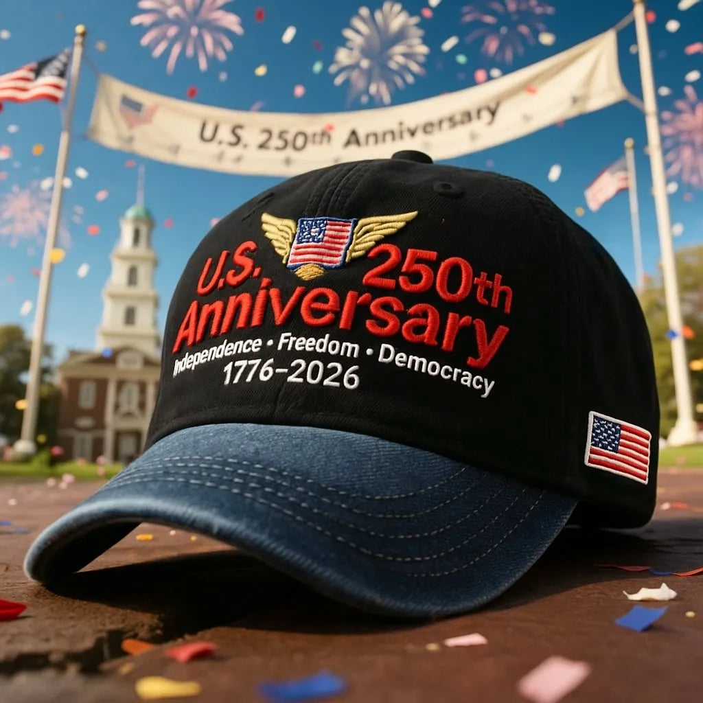 BUY 1 GET FREE 1 - U.S. 250th Anniversary Retro Washed Cap