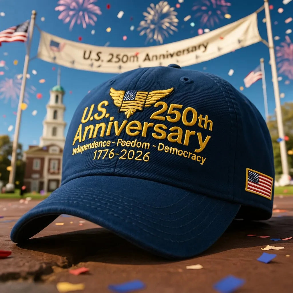 BUY 1 GET FREE 1 - U.S. 250th Anniversary Retro Washed Cap
