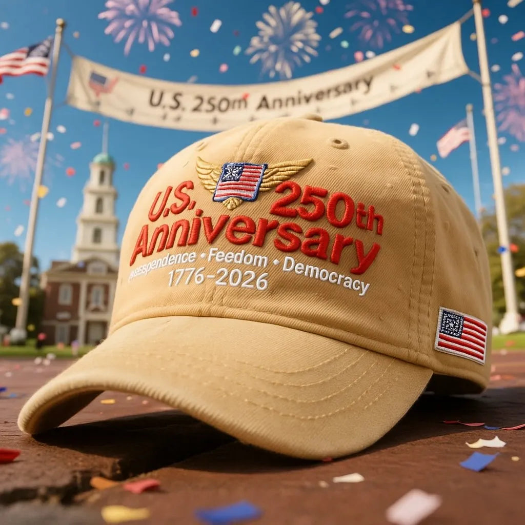 BUY 1 GET FREE 1 - U.S. 250th Anniversary Retro Washed Cap