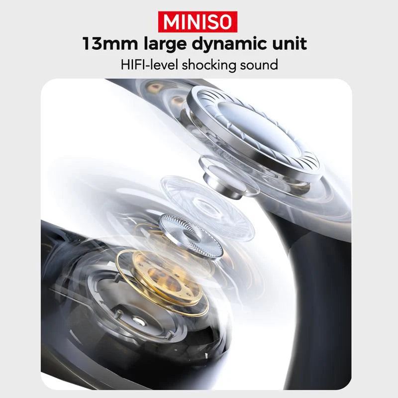 Wireless Bluetooth Translator Earphones, Featuring a Color Touchscreen, Ergonomic Design, 40-Hour Battery Life