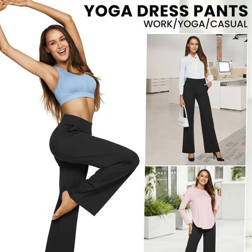 Loose High-Waist Business Casual Pants Yoga Pants