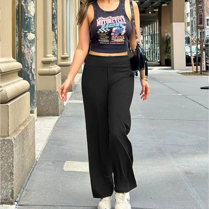 Loose High-Waist Business Casual Pants Yoga Pants