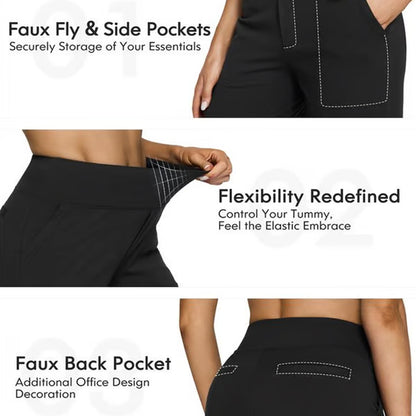 Loose High-Waist Business Casual Pants Yoga Pants