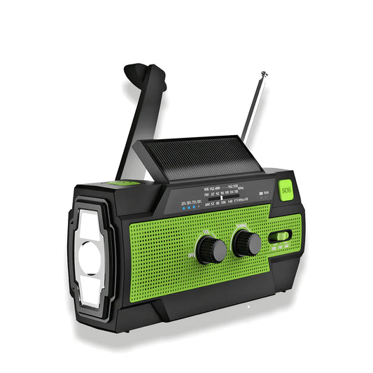 Emergency Solar Powered Radio All-In-One Radio
