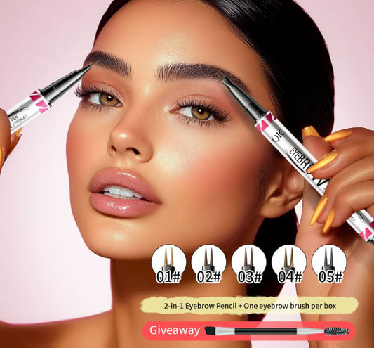 4D Waterproof Microblading Eyebrow Pen