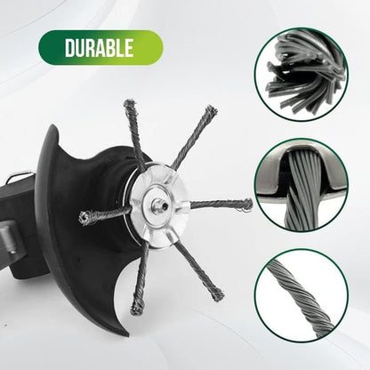 6 inch Steel Wire Brush Cutter Trimmer Head