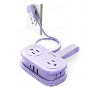 7 in 1 Power Strip, ORICO 4 Outlets 3 USB Ports