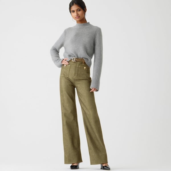 Sailor Wide Leg Trouser