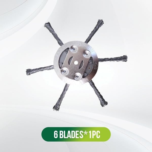 6 inch Steel Wire Brush Cutter Trimmer Head