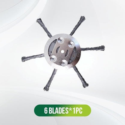6 inch Steel Wire Brush Cutter Trimmer Head