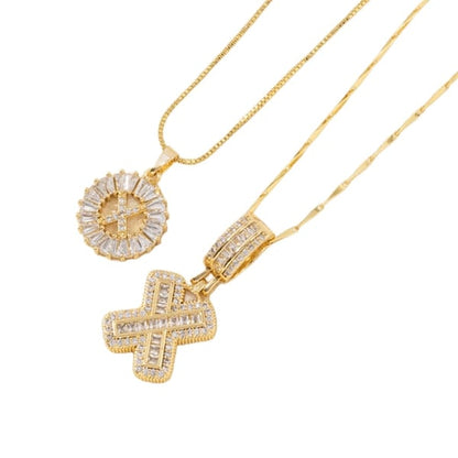 Initial Letter Pendant Necklaces