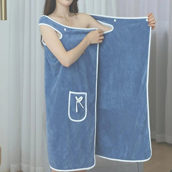 Plus Size Women's Wearable Shower Skirt