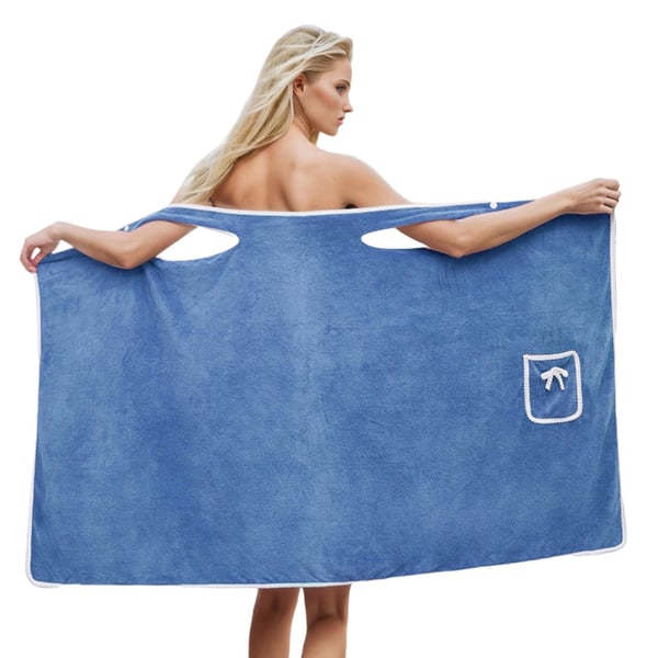 Plus Size Women's Wearable Shower Skirt