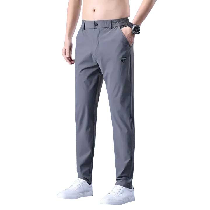 HOT Summer elastic ice silk thin trousers