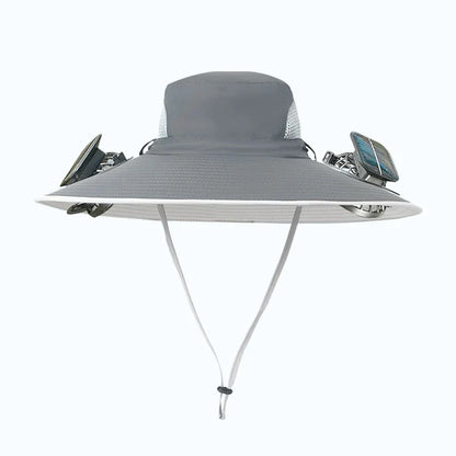 Buy 1, Get 2nd 50% Off / Solar-powered hat with fan