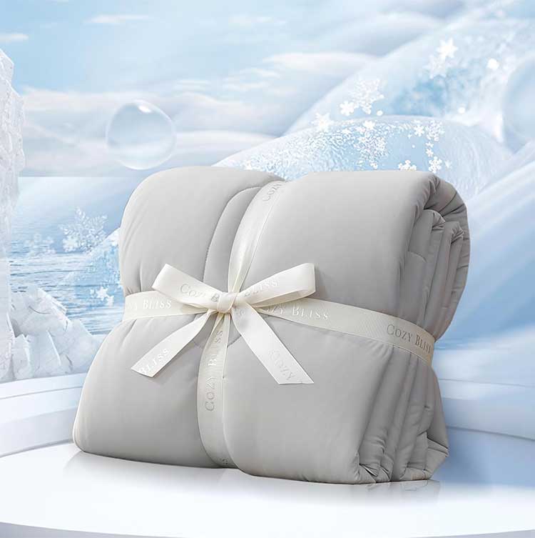 Reversible Cooling Blanket for Hot Sleepers and Night Sweats