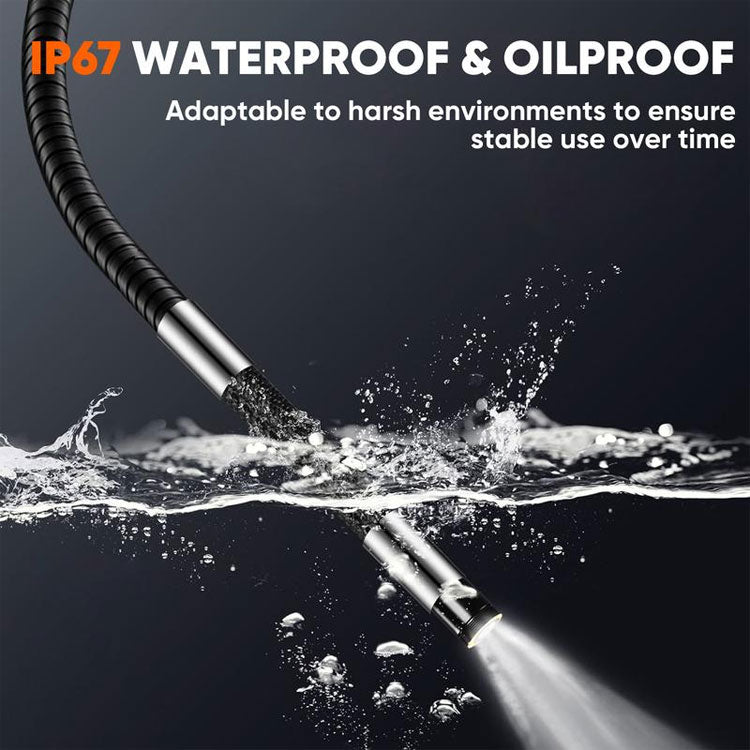 Main Two-Way Industrial Endoscope Camera-5.5FT with 32GB Card