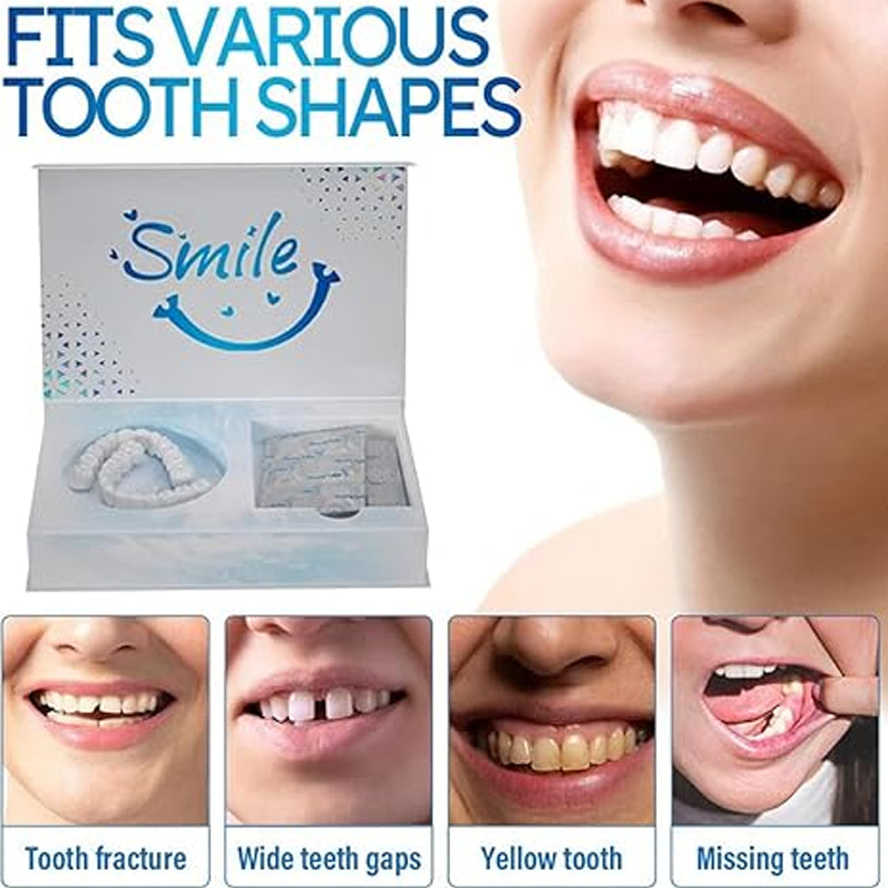 Moldable Dentures - Set of Upper and Lower Dentures