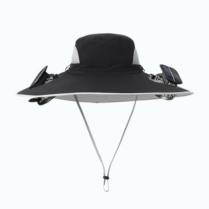 Buy 1, Get 2nd 50% Off / Solar-powered hat with fan