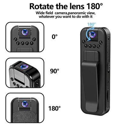 HD 1080P Rechargeable Mini Body Camera