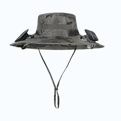 Buy 1, Get 2nd 50% Off / Solar-powered hat with fan