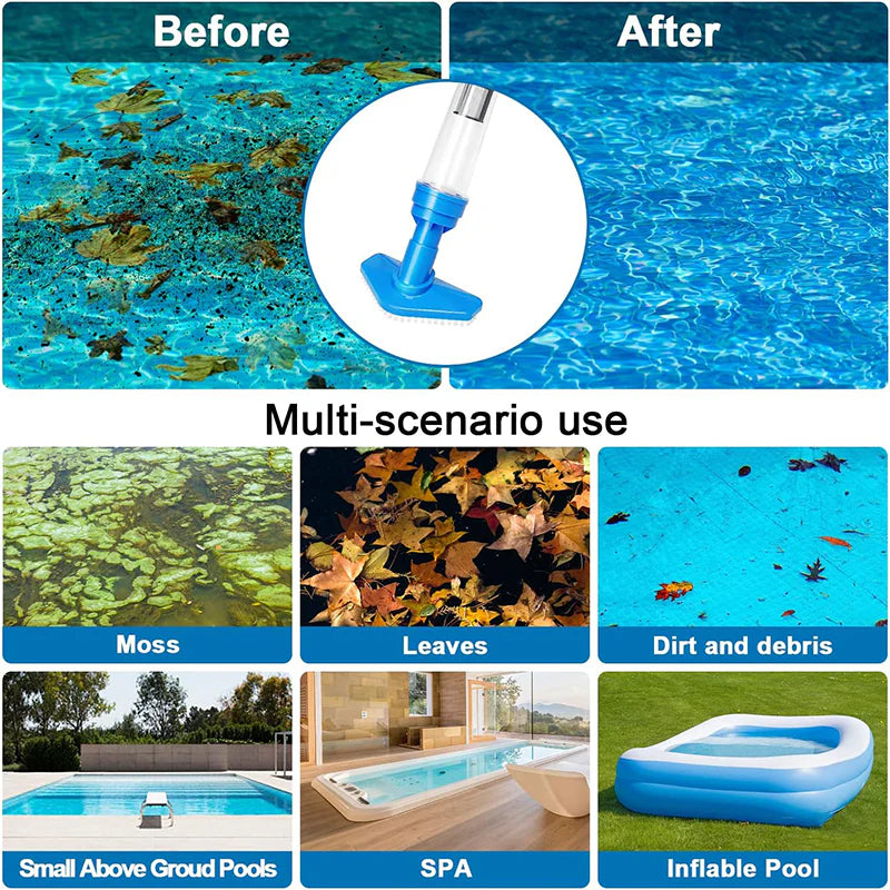 3 in 1CordlessRechargeable PoolVacuum Cleaner