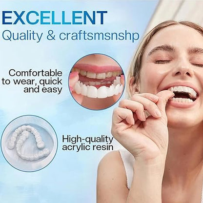 Moldable Dentures - Set of Upper and Lower Dentures