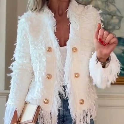 Women's Tassel Elegant Cardigan Jacket