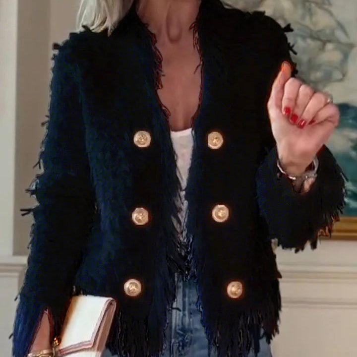 Women's Tassel Elegant Cardigan Jacket