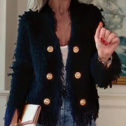 Women's Tassel Elegant Cardigan Jacket