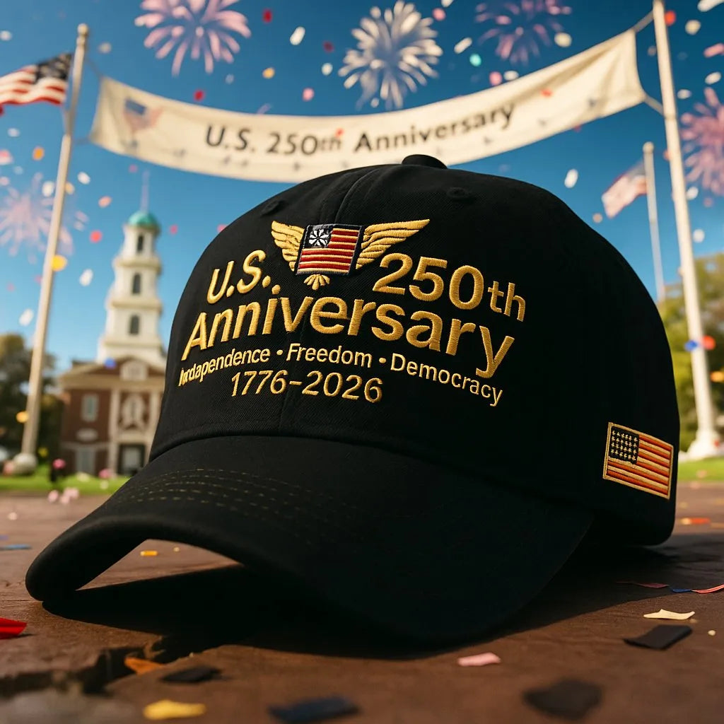 BUY 1 GET FREE 1 - U.S. 250th Anniversary Retro Washed Cap