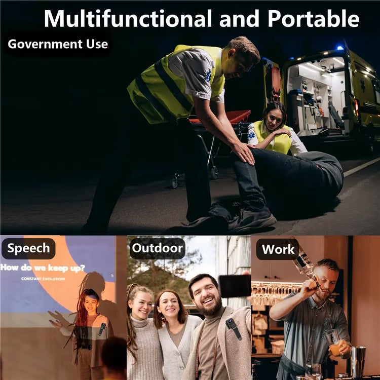 HD 1080P Rechargeable Mini Body Camera
