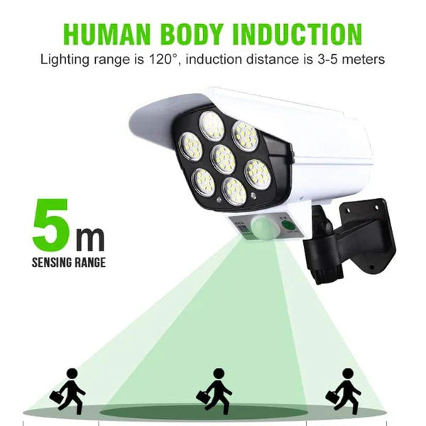 HOT Camera-like Motion Sensor Solar Light