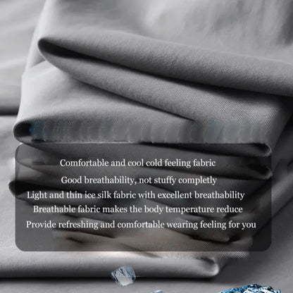 HOT Summer elastic ice silk thin trousers