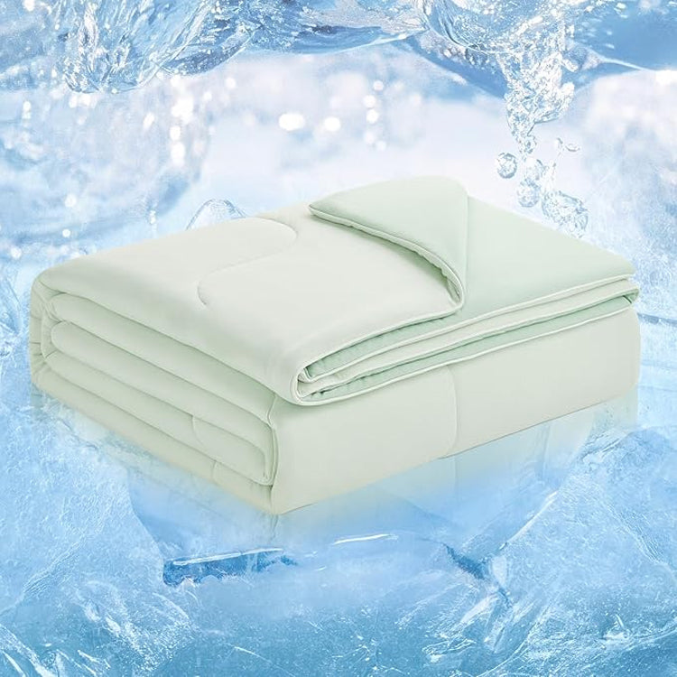 Reversible Cooling Blanket for Hot Sleepers and Night Sweats