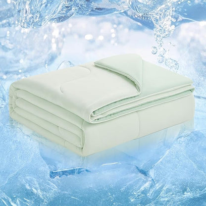 Reversible Cooling Blanket for Hot Sleepers and Night Sweats