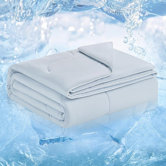 Reversible Cooling Blanket for Hot Sleepers and Night Sweats