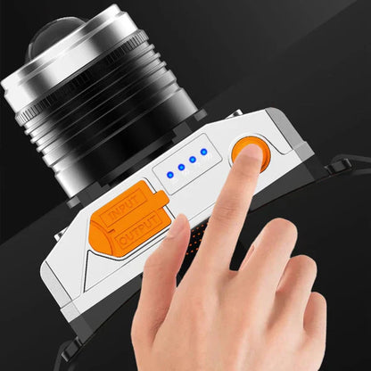 LED Headlamp with Motion Sensor