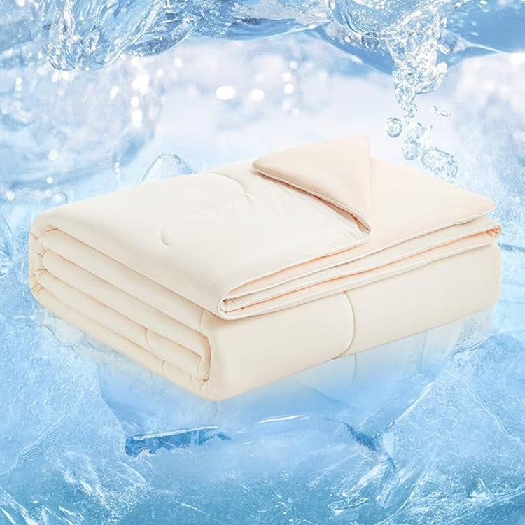 Reversible Cooling Blanket for Hot Sleepers and Night Sweats